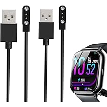 Amazon.co.jp: 【2本セット】koolep R8 用 スマートウォッチ充電