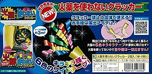 これでご近所さんにも怒られない 音の鳴らない静かなクラッカー５選 ぷらっと Com