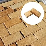 耐火レンガ 黄色 200×100×40mm (11枚セット)
