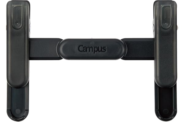 コクヨ キャンパス ペンのように持ち運べる ブッククリップ 黒 AMBC-H01D