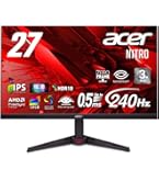 Amazon.co.jp: Acer 27インチ WQHD 10億7000万色 IPS 非光沢 320Hz 0.5