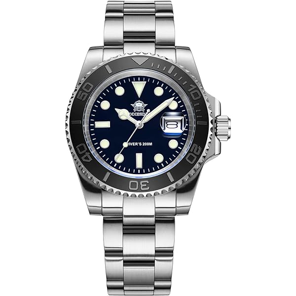 Amazon.co.jp: ADDIESDIVE GMT 腕時計 男性用 ダイブ 防水 発光