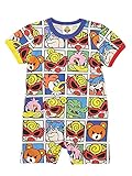 (マイファーストヒステリック) MY FIRST HYSTERIC HYSTERIC FAN CLUB総柄 ショート丈カバーオール ホワイト