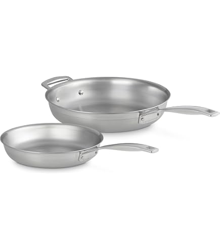 Amazon.co.jp: Le Creuset 3層ステンレススチールソテーパン 4.5