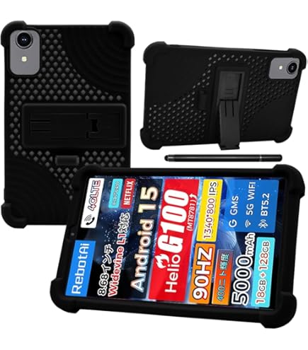 RebotAi A9 8インチ Android15 専用ケース付き 4G LTE Amazon.co.jp: 【E-COAST】For RebotAi A9 / KOOTIGERS Tab 8 SE
