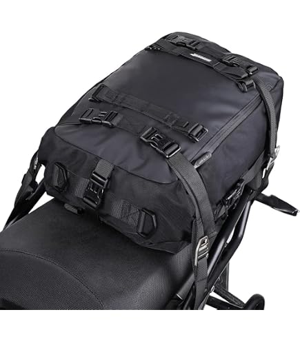 Amazon | Rhinowalk バイク シートバッグ 防水 ツーリングバッグ