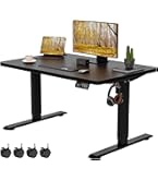Amazon | Anovara 昇降デスク 電動 昇降式 幅120cm 奥行60cm 高さ48
