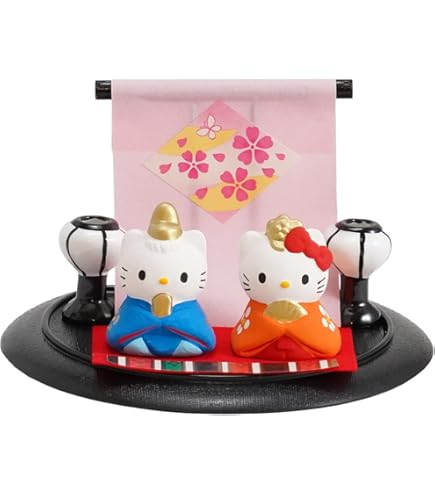 Amazon.co.jp: 瀬戸焼 ハローキティ 雛飾り セット 05-K301 : おもちゃ