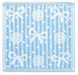 日繊商工 Fu・re・ru アラ・モード メロウ タオルチーフ ブルー FS-30179