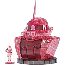 Amazon.co.jp: ビバリー 45ピース クリスタルパズル シャア専用ザク