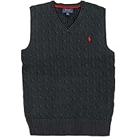 POLO RALPH LAUREN(ポロラルフローレン)：vネックニット　ベスト コットン Vネック セーター ベスト | POLO RALPH LAUREN