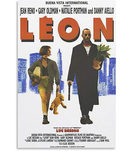 【B2判 映画ポスター】　レオン　Léon Amazon.co.jp: 映画ポスター レオン LEON リュックベッソン 11×17