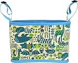 Pouche(ポーチェ) ストローラーオーガナイザー 北欧風アニマル (ターコイズ)