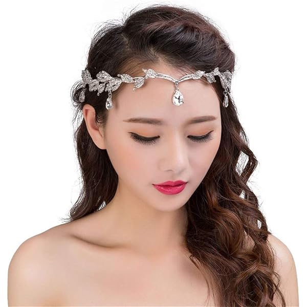 Reverie レヴェリー Chain head band チェーンヘアバンド Amazon.co.jp: DRASAWEE(JP) ブライダル 額チェーン ペンダント