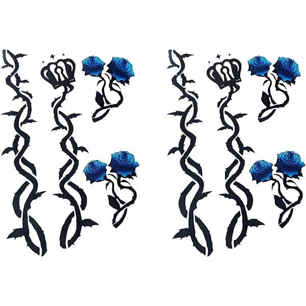 Amazon.co.jp: Michael Kaiser Tattoo Stickers, Blue Rock, Cosplay