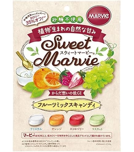 Amazon.co.jp: スウィートマービー フルーツミックスキャンディ 360g