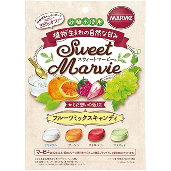 Amazon.co.jp: スウィートマービー フルーツミックスキャンディ 360g