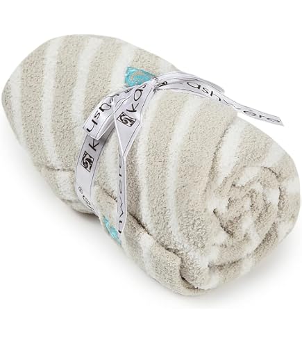 Amazon.co.jp: カシウエア/kashwere Center Stripe Cap and Blanket