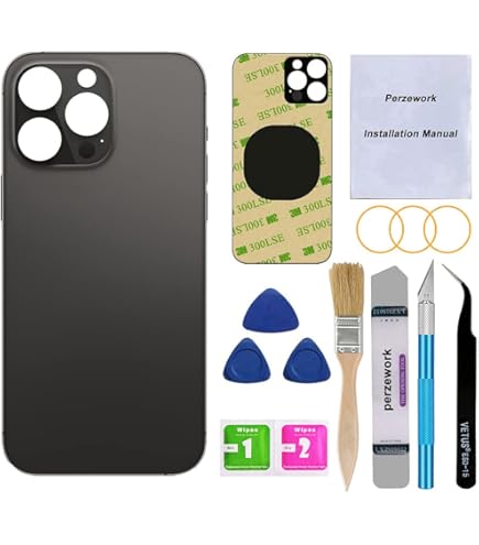 Amazon.co.jp: Perzework OEM 背面ガラス iPhone 14 Pro Max 6.7