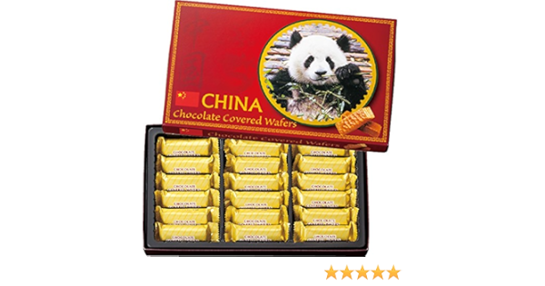 Amazon 中国 土産 中国 チョコウエハース 1箱 海外旅行 中国 お土産 おみやげ宅配便 食品 飲料 お酒 通販