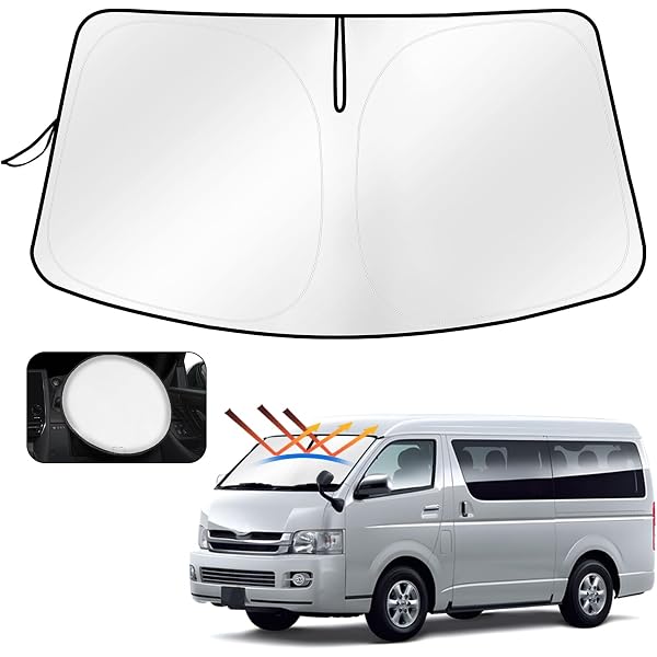 Amazon | TRD MS070-26001 サンシェード ハイエースバン(標準ボディ車 