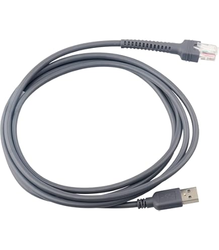 Amazon.co.jp: Zebra CBA-U21-S07ZBR serial cable Black 2.1 m USB