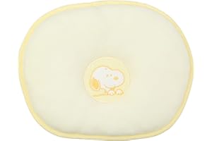 nishikawa 【 西川 】スヌーピー ベビー枕 洗える 日本製 ドリームリング枕 19X23cm クリーム 158061036