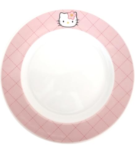 Amazon｜サンリオ (SANRIO) ハローキティ パスタ プレート 皿 キティー