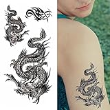 タトゥーシール ドラゴントライバル