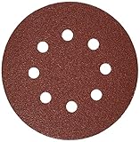 Bosch SR5R060 5-Piece 60 Grit 5 In. 8 Hole Hook-And-Loop Sanding Discs [並行輸入品]