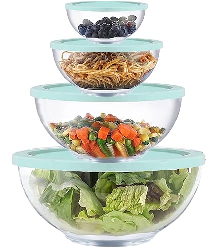 Amazon | パイレックス 8ピース グラスミックス ボールセット 100周年