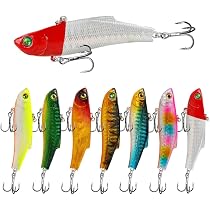 Amazon.co.jp: バイブレーション ルアー 70mm 18g 7色セット