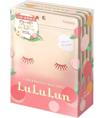 Amazon.co.jp: フェイスマスク パック ルルルン 長野・山梨ルルルン