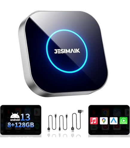 Amazon.co.jp: ATOTOMOVE ワイヤレスCarPlay Ai Box Android AI