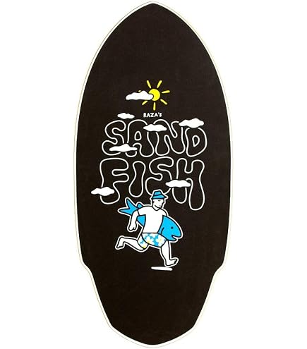 Amazon | Sandfish Board Co. ホワイトフォーム トラクション