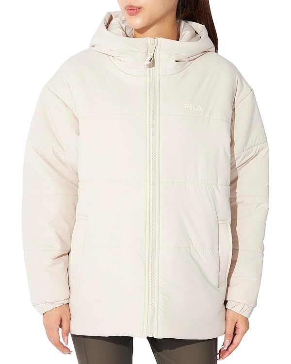 【2,995円】FILA 洗える中綿入りジャケット レディース LLサイズ