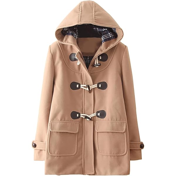 NICOLE RIELABO ✨美品✨ ダッフルコート カーキ トグル レザー ダッフル コート レディース[品番：SNKC0001020]｜sankyo shokai