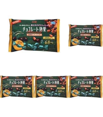 Amazon.co.jp: 明治 チョコレート効果カカオ72%アーモンド大袋 166g