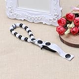 ブラックbaby-toddler-dummy-pacifier-soother-nipple-chain-clip-buckle-dummy-holder