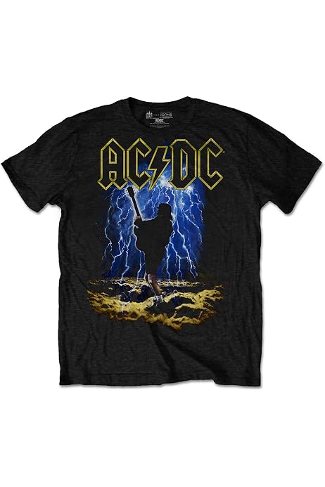 ACDC Men's Thunderstruck T-Shirt, Black 
