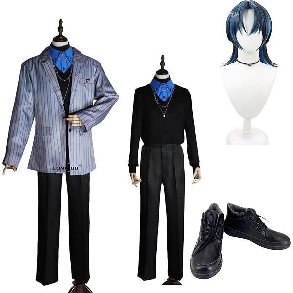 Amazon.co.jp: GGcosplay VTuber Hiodoshi Ao 火威青 コスプレ Amazon.co.jp: GGcosplay VTuber Hiodoshi Ao 火威青 コスプレ