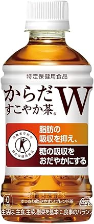 [2CS] [トクホ] コカ・コーラ からだすこやか茶 W  (350mlPET&times;24本)&times;2箱