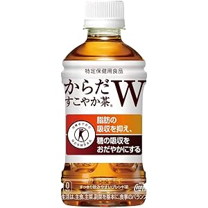 [2CS] [トクホ] コカ・コーラ からだすこやか茶 W (350mlPET×24本)×2箱
