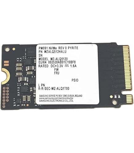 NVMe SSD 256GB Samsung PM991 10枚セット pm991.jpg