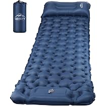 Amazon | GEKETY エアーマット キャンプ マット 足踏み式 【厚手10