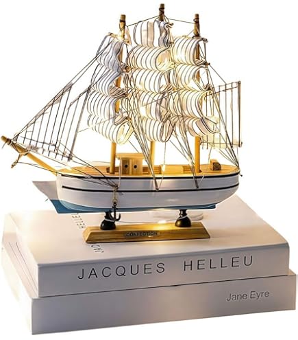 Amazon.co.jp: AMEIYUN ガラス瓶に入った完成船模型。ホーム