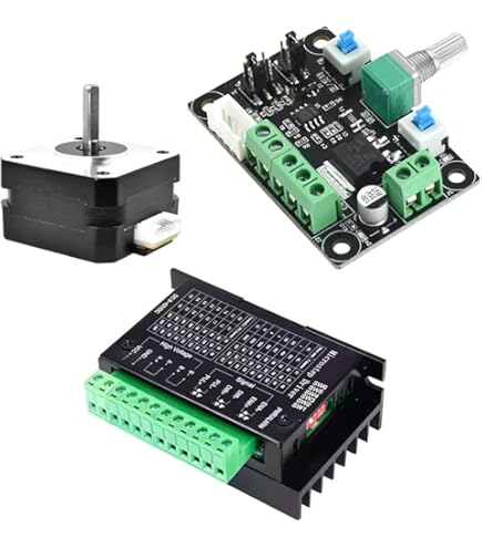 Amazon.co.jp: uxcell ステッピングモータ NEMA 17バイポーラ 4