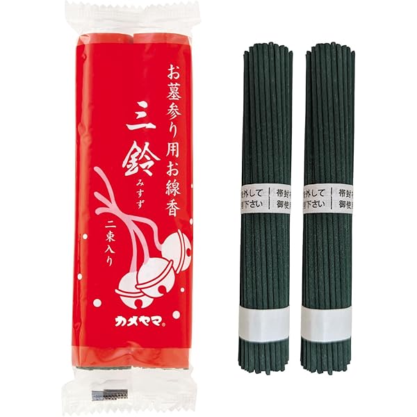 Amazon.co.jp: カメヤマ 墓線香三鈴(太巻) : ホーム＆キッチン