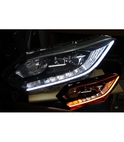 デミオ　DJ系 LED用　アイライン　左右セット アイライン マツダ デミオ(LED用) DJ3FS,3AS,5FS,5AS 左右セット