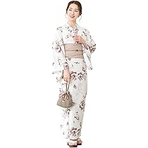 SOUBIEN floro 浴衣2点セット C柄 こぼれる青い菊×薄ベージュ系 SOUBIEN floro 浴衣2点セット C柄 こぼれる青い菊×薄ベージュ系